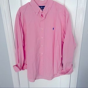 Men's Classic Fit Long Sleeve Solid Oxford Shirt